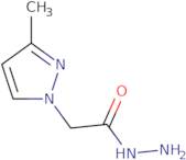 2-(3-Methyl-1H-pyrazol-1-yl)acetohydrazide