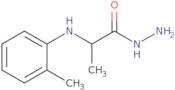 2-[(2-Methylphenyl)amino]propanohydrazide