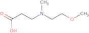 3-[(2-Methoxyethyl)(methyl)amino]propanoic acid hydrochloride