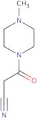 3-(4-Methylpiperazin-1-yl)-3-oxopropanenitrile