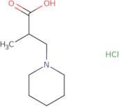2-Methyl-3-piperidin-1-ylpropanoic acid hydrochloride