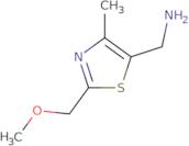 [2-(Methoxymethyl)-4-methyl-1,3-thiazol-5-yl]methylamine dihydrochloride