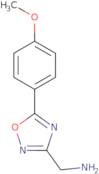 [5-(4-Methoxyphenyl)-1,2,4-oxadiazol-3-yl]methylamine