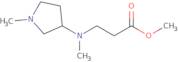 Methyl 3-[methyl(1-methylpyrrolidin-3-yl)amino]propanoate