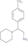 2-(4-Methylphenyl)-2-piperidin-1-ylethanamine