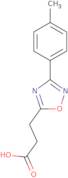 3-[3-(4-Methylphenyl)-1,2,4-oxadiazol-5-yl]propanoic acid