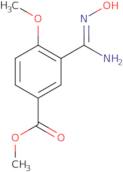 Methyl 3-[(E)-amino(hydroxyimino)methyl]-4-methoxybenzoate