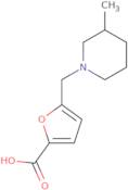 5-[(3-Methylpiperidin-1-yl)methyl]-2-furoic acid