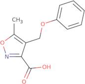 5-Methyl-4-(phenoxymethyl)isoxazole-3-carboxylic acid