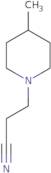 3-(4-Methylpiperidin-1-yl)propanenitrile