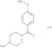 1-(4-Methoxybenzoyl)piperidin-4-amine hydrochloride