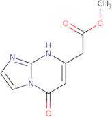 Methyl (5-oxo-5,8-dihydroimidazo[1,2-a]pyrimidin-7-yl)acetate