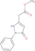 Methyl (5-hydroxy-1-phenyl-1H-pyrazol-3-yl)acetate