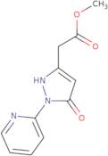 Methyl (5-hydroxy-1-pyridin-2-yl-1H-pyrazol-3-yl)acetate