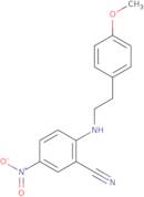 2-{[2-(4-Methoxyphenyl)ethyl]amino}-5-nitrobenzonitrile