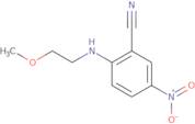 2-[(2-Methoxyethyl)amino]-5-nitrobenzonitrile