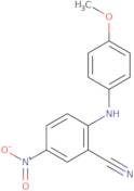 2-[(4-Methoxyphenyl)amino]-5-nitrobenzonitrile