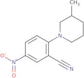 2-(3-Methylpiperidin-1-yl)-5-nitrobenzonitrile