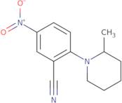 2-(2-Methylpiperidin-1-yl)-5-nitrobenzonitrile