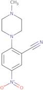 2-(4-Methylpiperazin-1-yl)-5-nitrobenzonitrile