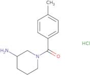 1-(4-Methylbenzoyl)piperidin-3-amine hydrochloride