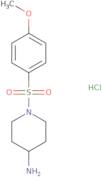 1-[(4-Methoxyphenyl)sulfonyl]piperidin-4-amine hydrochloride