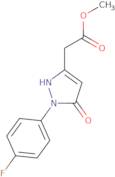 Methyl [1-(4-fluorophenyl)-5-hydroxy-1H-pyrazol-3-yl]acetate