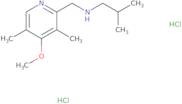 N-[(4-Methoxy-3,5-dimethylpyridin-2-yl)methyl]-2-methylpropan-1-amine dihydrochloride