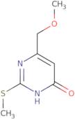 6-(Methoxymethyl)-2-(methylthio)pyrimidin-4-ol