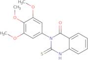 2-Mercapto-3-(3,4,5-trimethoxyphenyl)quinazolin-4(3H)-one