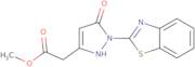 Methyl [1-(1,3-benzothiazol-2-yl)-5-hydroxy-1H-pyrazol-3-yl]acetate