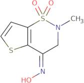 (4Z)-2-Methyl-2,3-dihydro-4H-thieno[2,3-e][1,2]thiazin-4-one oxime 1,1-dioxide