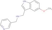 N-[(5-Methoxy-1H-indol-3-yl)methyl]-N-(pyridin-3-ylmethyl)amine