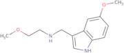 N-(2-Methoxyethyl)-N-[(5-methoxy-1H-indol-3-yl)methyl]amine