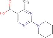 4-Methyl-2-piperidin-1-ylpyrimidine-5-carboxylic acid