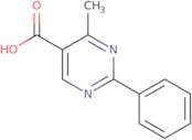 4-Methyl-2-phenylpyrimidine-5-carboxylic acid