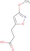 3-(3-Methoxyisoxazol-5-yl)propanoic acid