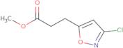 Methyl 3-(3-chloroisoxazol-5-yl)propanoate