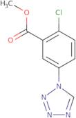 Methyl 2-chloro-5-(1H-tetrazol-1-yl)benzoate