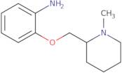 2-[(1-Methylpiperidin-2-yl)methoxy]aniline