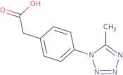 [4-(5-Methyl-1H-tetrazol-1-yl)phenyl]acetic acid