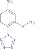 3-Methoxy-4-(1H-tetrazol-1-yl)aniline