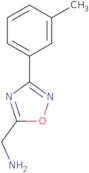 [3-(3-Methylphenyl)-1,2,4-oxadiazol-5-yl]methylamine hydrochloride