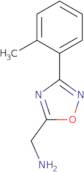 [3-(2-Methylphenyl)-1,2,4-oxadiazol-5-yl]methylamine hydrochloride