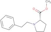 Methyl (2S)-1-(2-phenylethyl)pyrrolidine-2-carboxylate