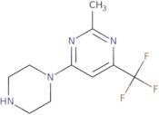 2-Methyl-4-piperazin-1-yl-6-(trifluoromethyl)pyrimidine