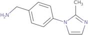 1-[4-(2-Methyl-1H-imidazol-1-yl)phenyl]methanamine