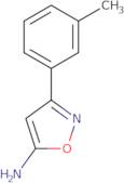 3-(3-Methylphenyl)isoxazol-5-amine