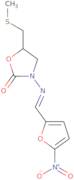 5-Methylthiomethyl-3-(5-nitrofurfurylideneamino)-2-oxazolidone
