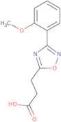 3-[3-(2-Methoxyphenyl)-1,2,4-oxadiazol-5-yl]propanoic acid